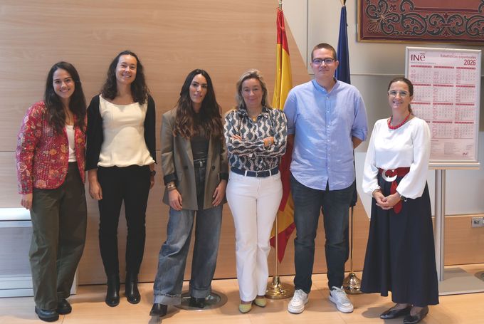 Técnicos del INE y del Departamento de Estadística Andorra