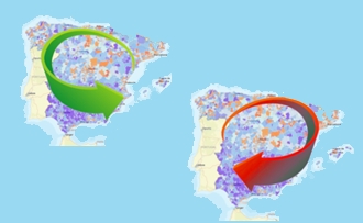 Imagen Estudios de movilidad a partir de la telefonía móvil