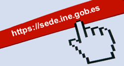 Image with the URL of INE electronic office