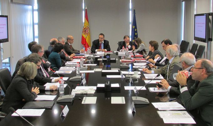 La Comisión Permanente del CSE durante su reunión